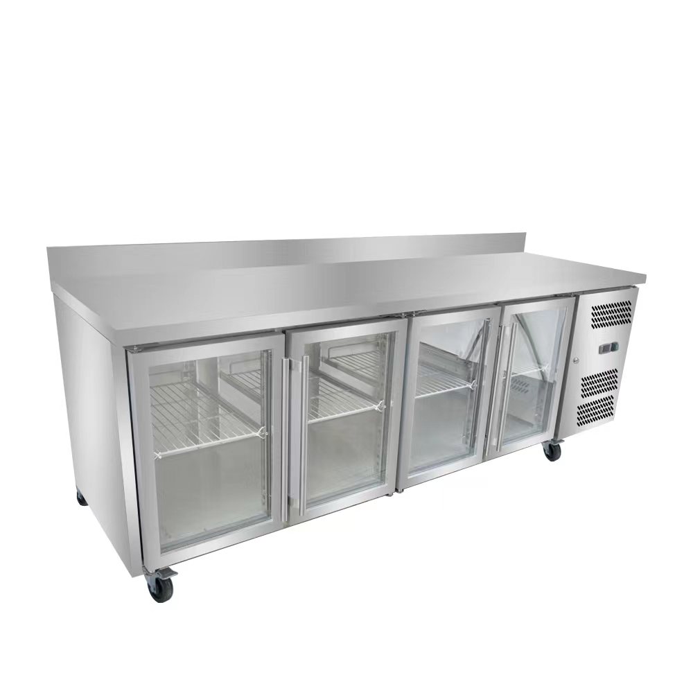 CNJT commercial ventilated refrigerator counter